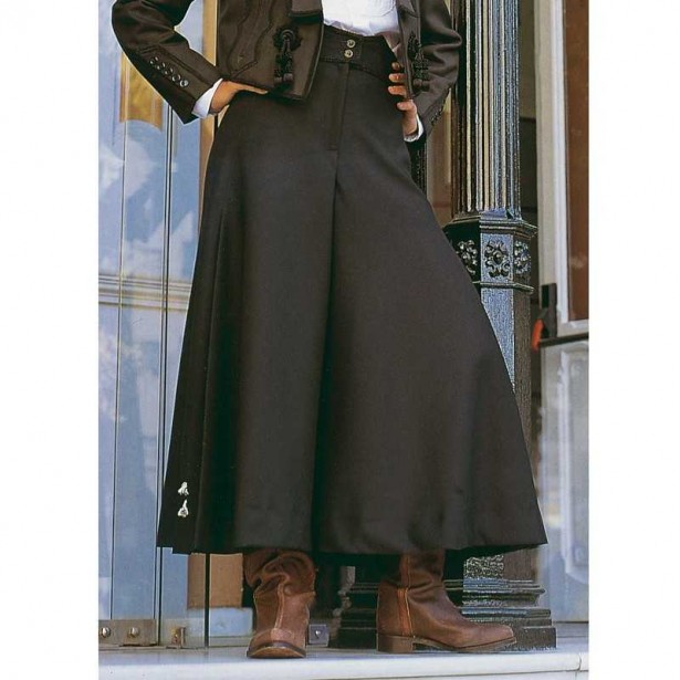 FALDA PANTALÓN CON CAIRELES