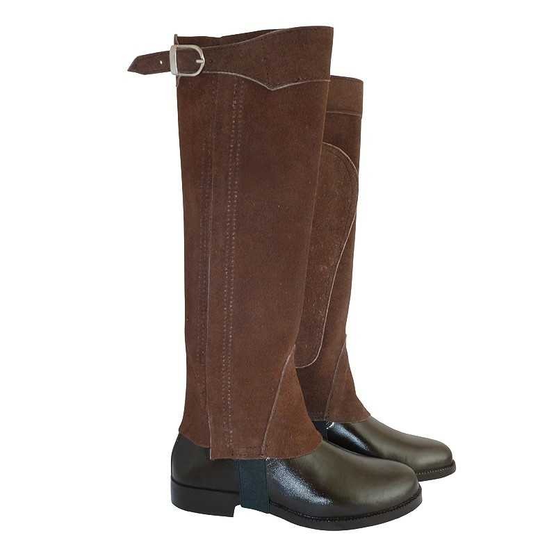 POLAINA DE SERRAJE CON CREMALLERA Y VELCRO
