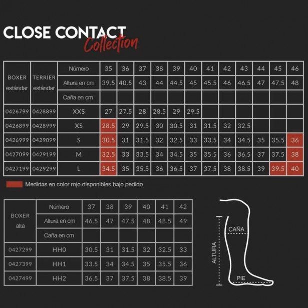 BOTAS TATTINI TERRIER CLOSE CONTACT