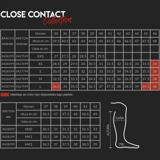 BOTAS TATTINI BRETON CLOSE CONTACT