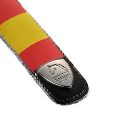 Tira de cuero con bandera