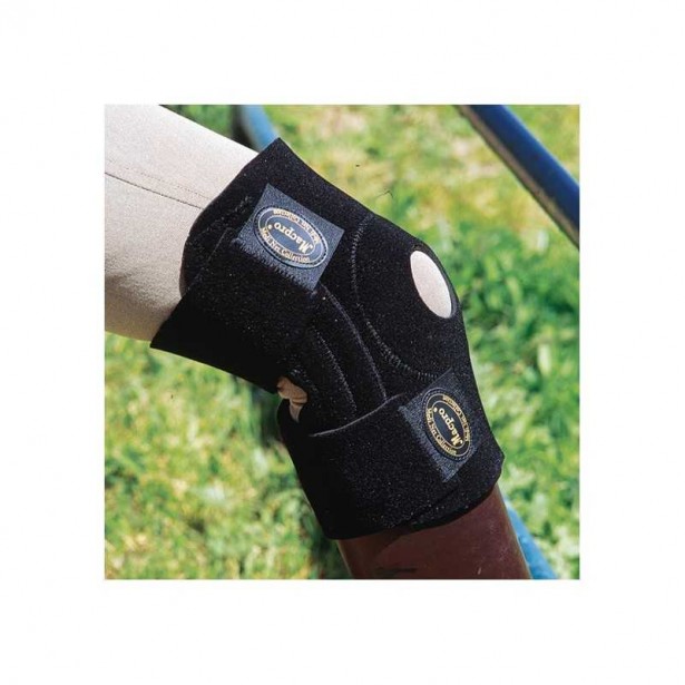 Protector Macpro de neopreno para la rodilla del jinete