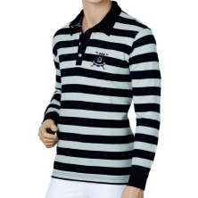 POLO TATTINI HOMBRE MANGAS LARGAS a RAYAS