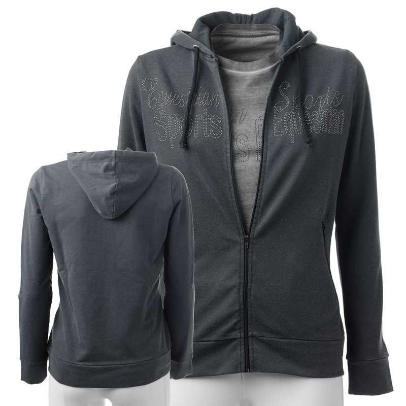 Sudadera con cremallera de mujer