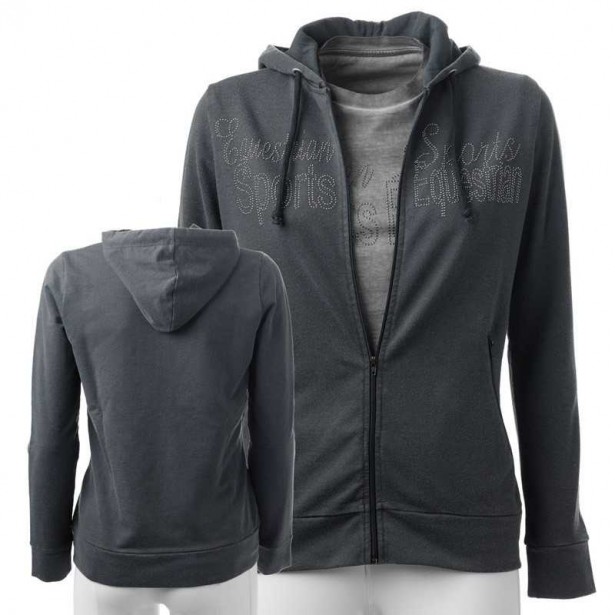 Sudadera con cremallera de mujer