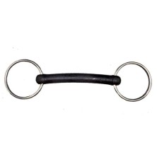 FILETE RECTO FLEXIBLE DE GOMA, ANILLAS ACERO INOX