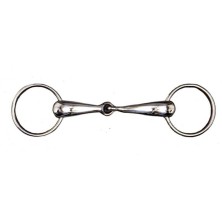 FILETE PARTIDO, EMBOCADURA GRUESA, ACERO INOX