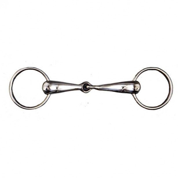 FILETE PARTIDO, EMBOCADURA GRUESA, ACERO INOX