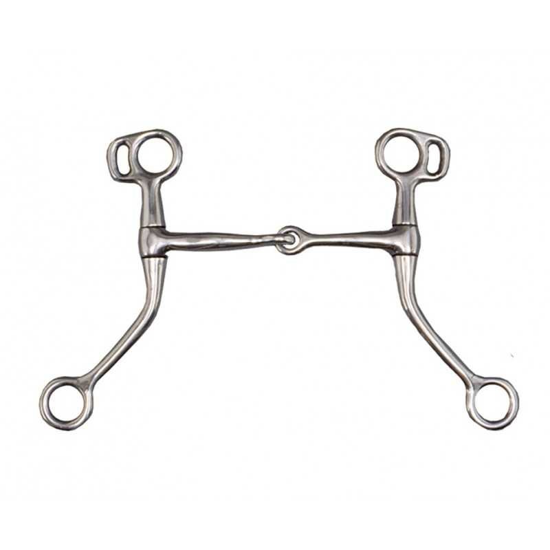 BOCADO EN METAL CROMADO 12,5