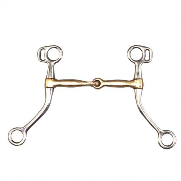 BOCADO NATOWA PARTIDO EMBOCADURA COBRE, INOX
