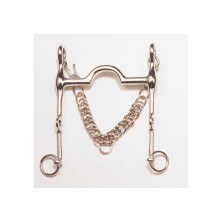 BOCADO DE DOMA BARRA LARGA PUENTE ALTO INOX.