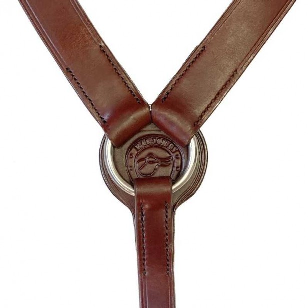 Pechopetral Marjoman inglés de Y hebilla inox