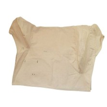 Funda de lona para silla vaquera mixta con refuerzo de cuero