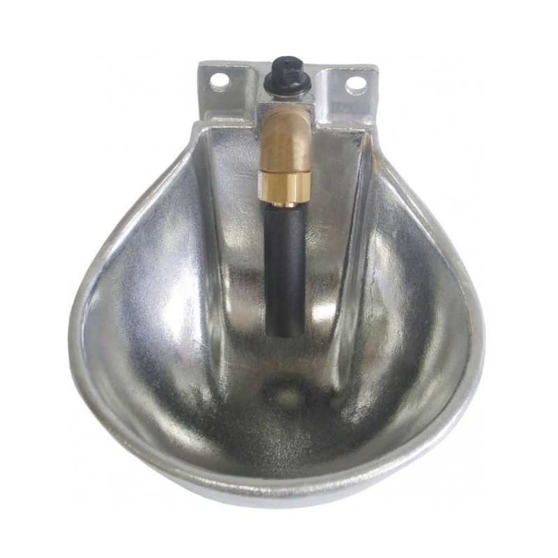 Bebedero con válvula de aluminio