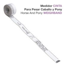 Medidor cinta para pesar caballo y pony