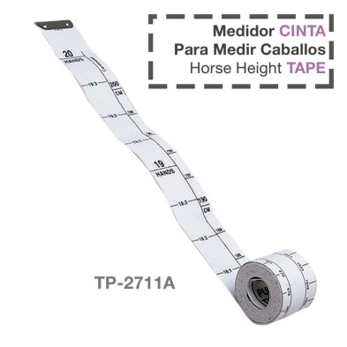 medidor cinta para medir caballos tp-2711a