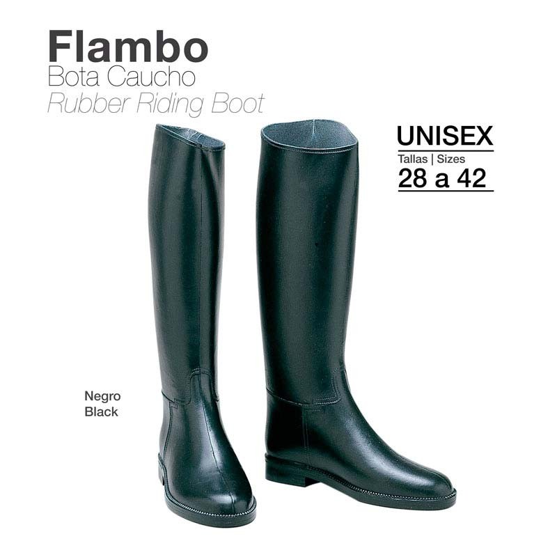 Bota caucho Flambo económica