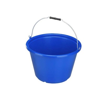 Cubo de polypropileno con asa de metal 12 litros