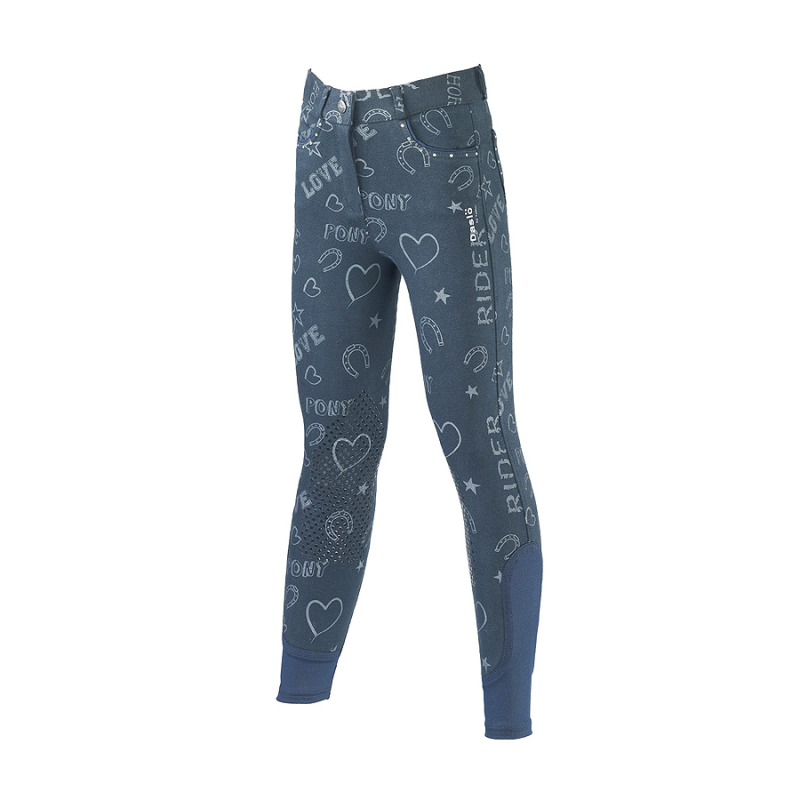 Pantalones de niña Daslö Print con brillantes