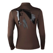 Camiseta hípica tattini de manga larga agatea