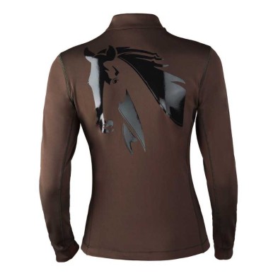 Camiseta hípica tattini de manga larga agatea