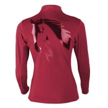 Camiseta hípica tattini de manga larga agatea