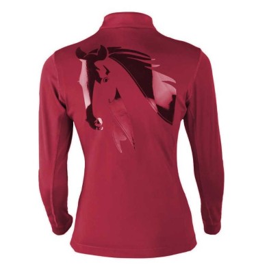 Camiseta hípica tattini de manga larga agatea