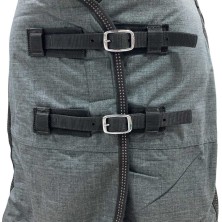 Manta impermeable melange con reflectantes