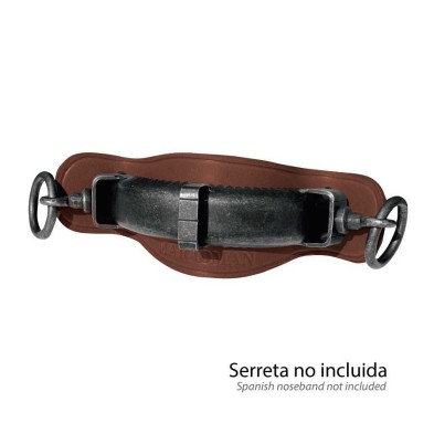Protector de serreta marjoman en cuero