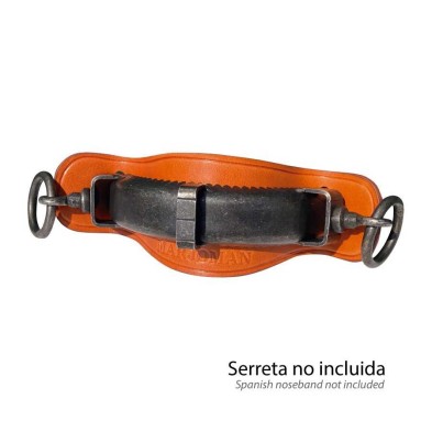 Protector de serreta marjoman en cuero