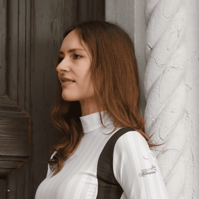 Camiseta de concurso duo harmony para mujer, manga corta