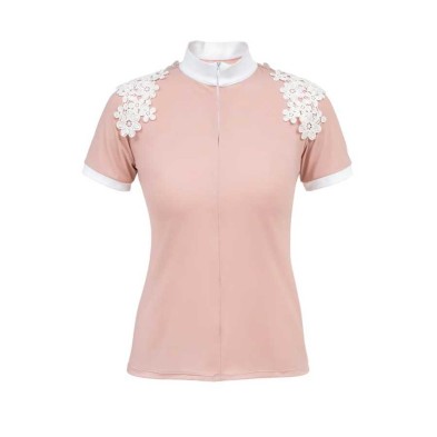 Camiseta de concurso blossom de manga corta para mujer Cavalliera