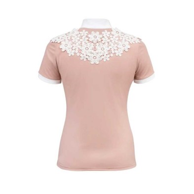 Camiseta de concurso cavalliera blossom para mujer, manga corta