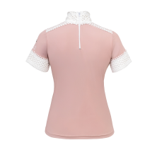Camiseta de concurso cavalliera ariosa para mujer, manga corta