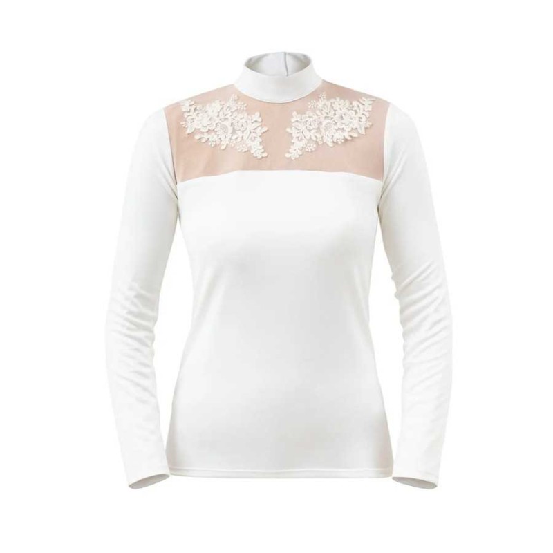 Camiseta de concurso eternity de manga larga para mujer Cavalliera