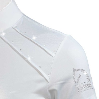 Camisa tattini de niña con decoración lúrex