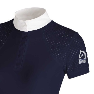 Camisa tattini de mujer con inserciones microperforadas