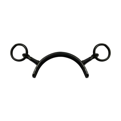 Serreta de muserola pony pavonada sin dientes pilares largos