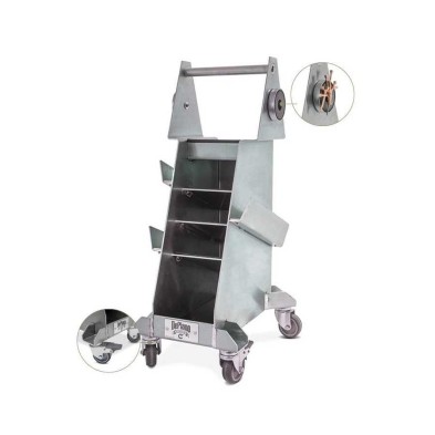 Carro multi-herramientas con ruedas