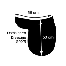Sudadero marjoman de doma símil piel con sympanova