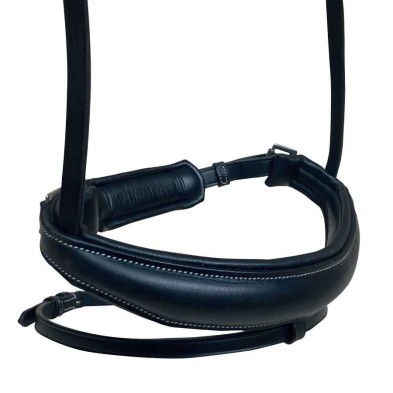 Cabezada para filete ergonómica con muserola acolchada