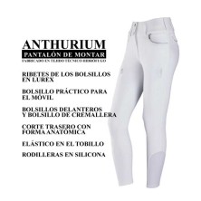 Pantalones tattini anthurium de mujer
