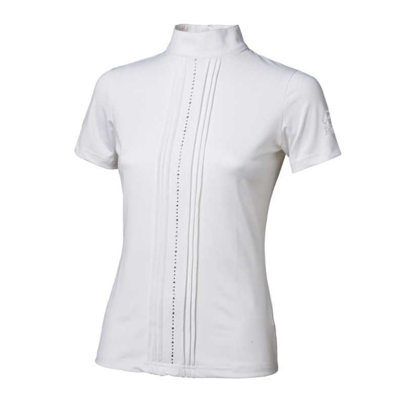 Camisa tattini de niña con fila de brillantes