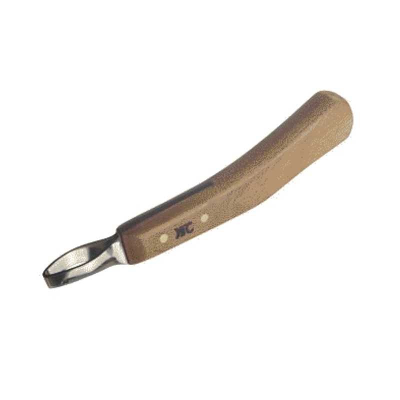 Legra mfc corte ovalado con mango de madera