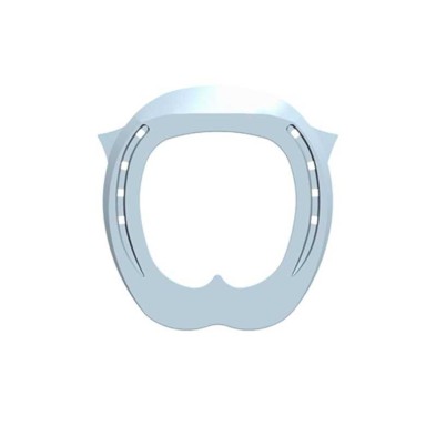 Herradura aluminio blacksmith aplomo natural barra blackover (unidad)