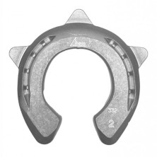 Herradura aluminio acr 332 talón cebolla (unidad)