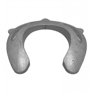 Herradura aluminio acr 360 banana (unidad)