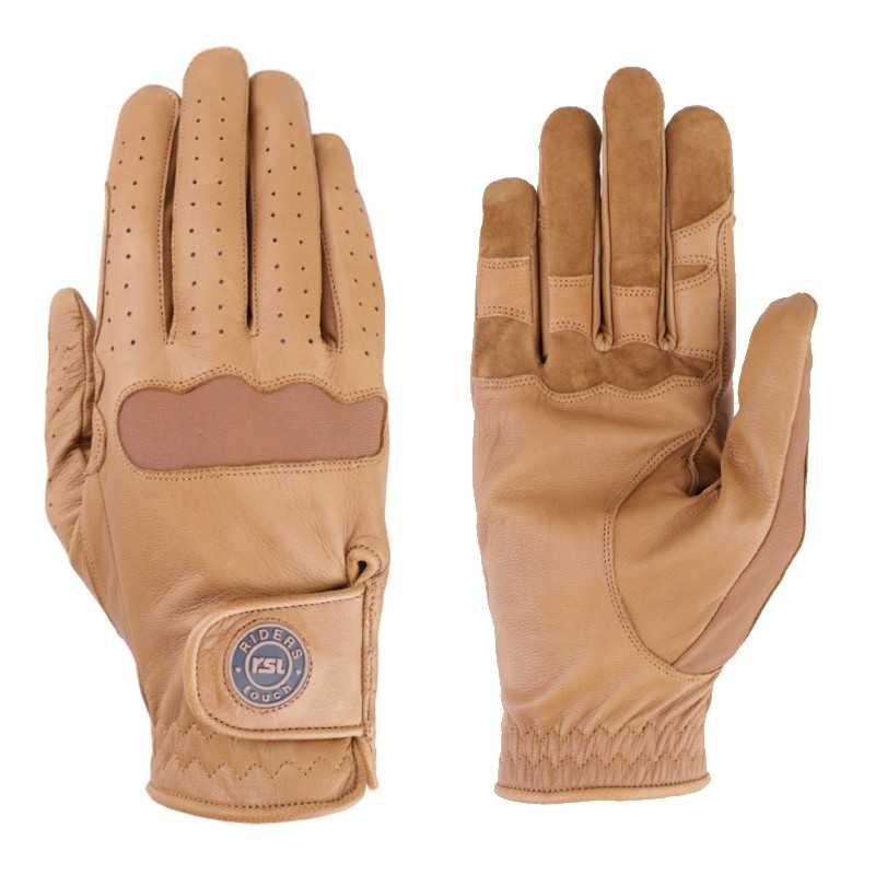 Guantes de equitación chicago de piel de cabra usg