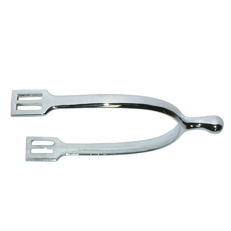 Espuela tattini hombre en inox gallo con bola