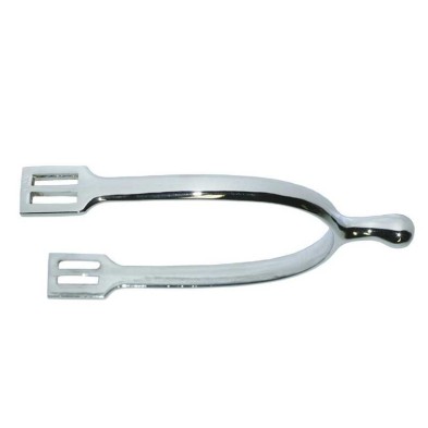 Espuela tattini hombre en inox gallo con bola